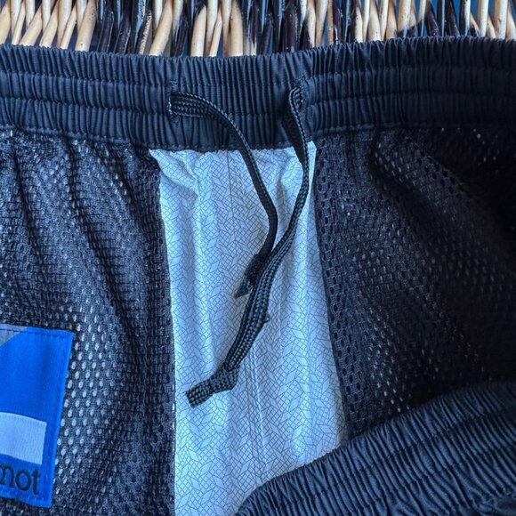 MARMOT Black Waterproof Rain Pants Kids L 10-12 PreCip Eco Pant Ankle Zip Pocket - Picture 6 of 9